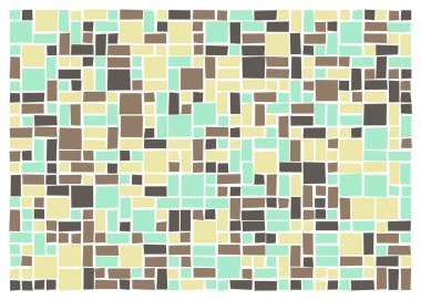 Dikdörtgenlerden yapılmış Geometrik sanat arkaplanı