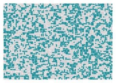 Dikdörtgenlerden yapılmış Geometrik sanat arkaplanı