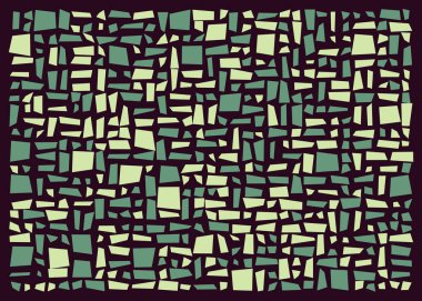 Dikdörtgenlerden yapılmış Geometrik sanat arkaplanı