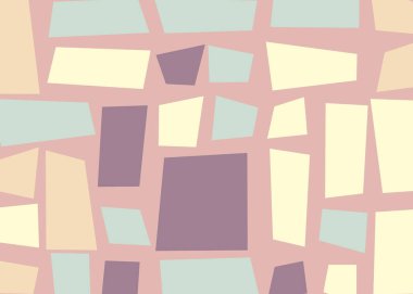 Dikdörtgenlerden yapılmış Geometrik sanat arkaplanı