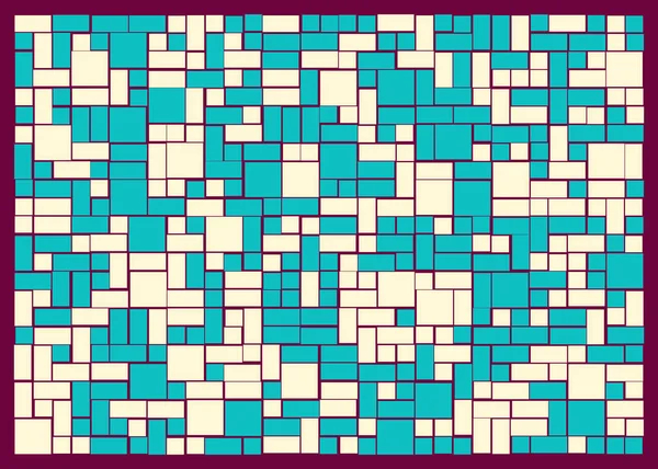 Dikdörtgenlerden oluşan vektör sanat arkaplanı 