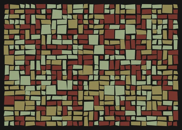Dikdörtgenlerden oluşan vektör sanat arkaplanı 