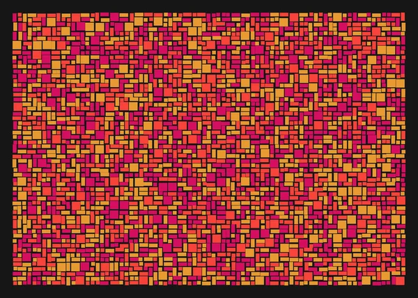 Dikdörtgenlerden oluşan vektör sanat arkaplanı 