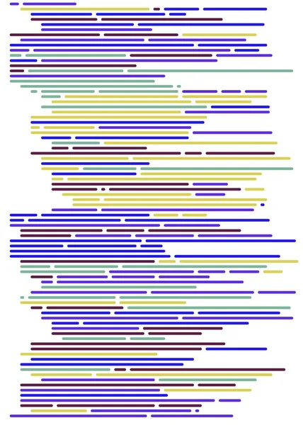 スクリーン上の抽象コード ベクトル図 フラット漫画のコーディングラインシミュレーション — ストックベクタ