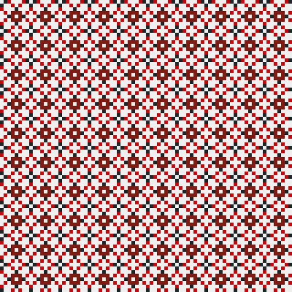 Illustration Vectorielle Abstraite Art Cross Pattern — Image vectorielle