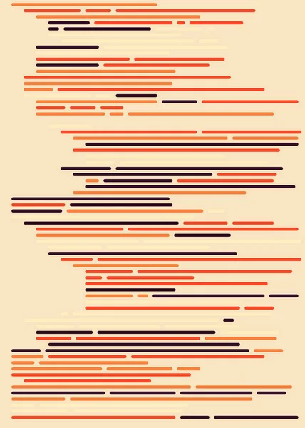 Абстрактний Код Екрані Векторні Ілюстрації Моделювання Плоских Ліній Кодування Мультфільмів — стоковий вектор