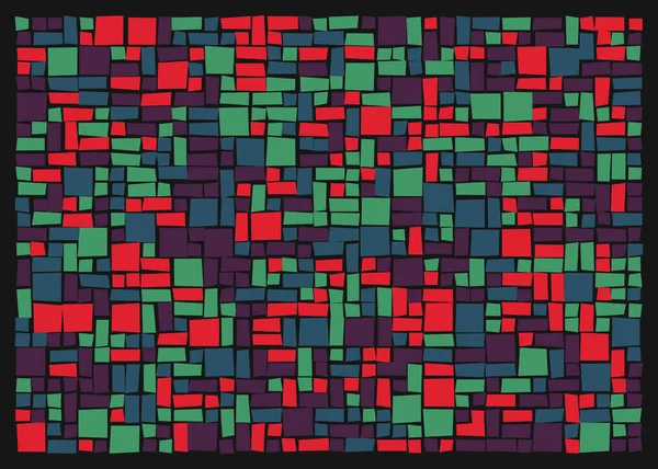 Dikdörtgenlerden oluşan vektör sanat arkaplanı 
