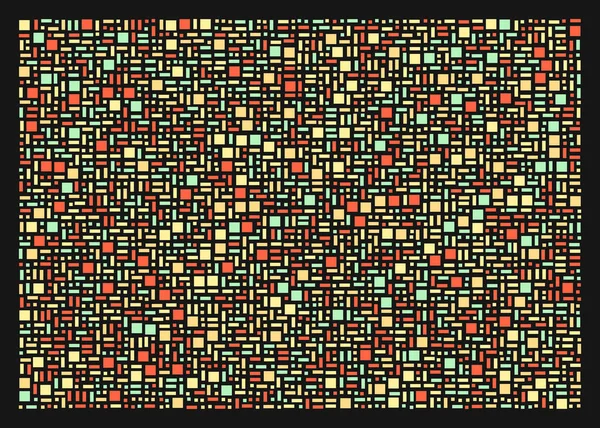 Vektor Konst Bakgrund Gjord Rektanglar — Stock vektor