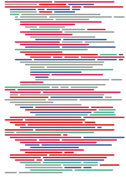 Codice Astratto Sullo Schermo Illustrazione Vettoriale Simulazione Delle Linee Codifica — Vettoriale Stock