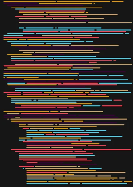 Elvont Kód Képernyőn Vektor Illusztráció Lapos Rajzfilm Kódolási Vonalak Szimuláció — Stock Vector