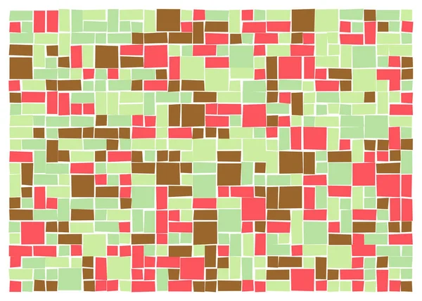 Dikdörtgenlerden yapılmış Geometrik sanat arkaplanı