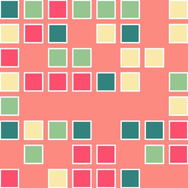 Ofset Quad üretken sanat arkaplan çizimi