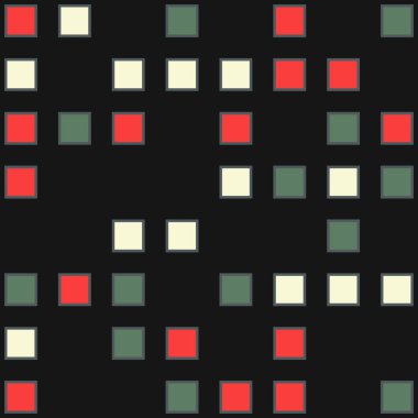 Geometrik üretken model, vektör arkaplan, sanat illüstrasyonu