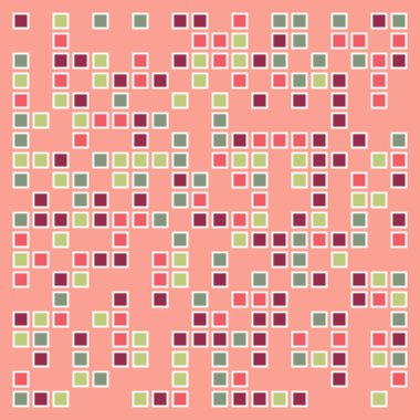 Ofset Quad üretken sanat arkaplan çizimi