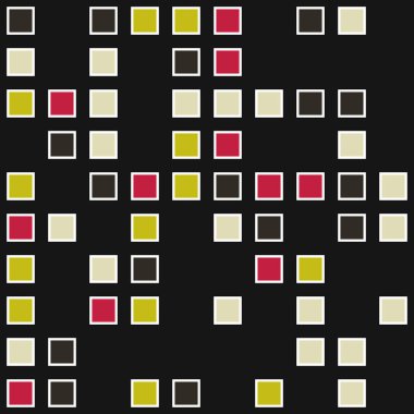 Geometrik üretken model, vektör arkaplan, sanat illüstrasyonu