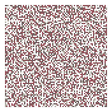 Ofset Quad üretken sanat arkaplan çizimi