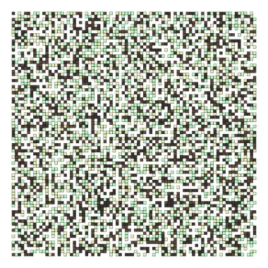 Ofset Quad üretken sanat arkaplan çizimi