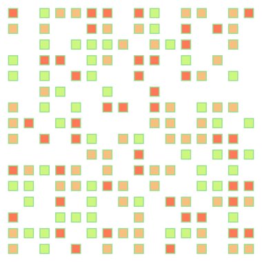 Ofset Quad üretken sanat arkaplan çizimi
