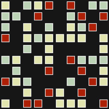 Ofset Quad üretken sanat arkaplan çizimi