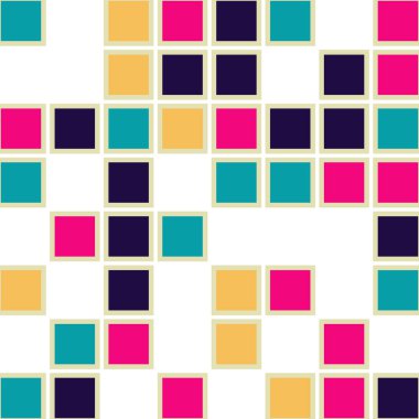 Geometrik üretken model, vektör arkaplan, sanat illüstrasyonu