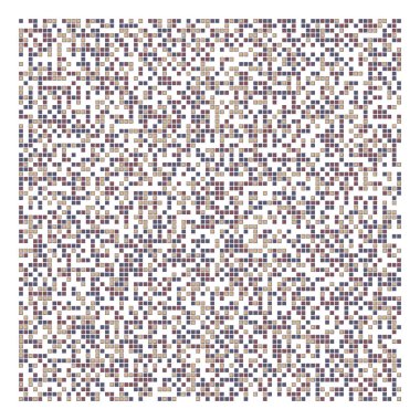 Ofset Quad üretken sanat arkaplan çizimi