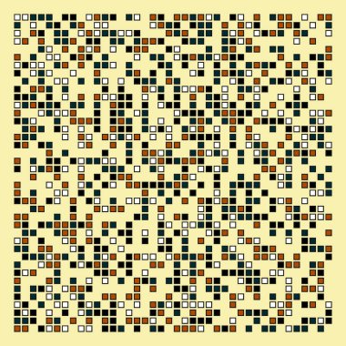 Ofset Quad üretken sanat arkaplan çizimi