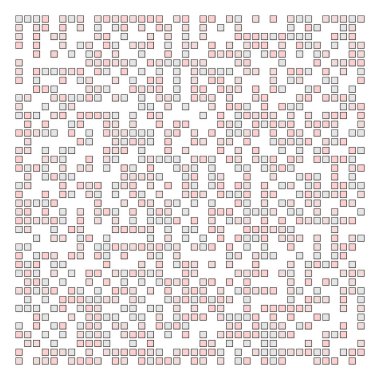 Ofset Quad üretken sanat arkaplan çizimi