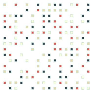 Ofset Quad üretken sanat arkaplan çizimi