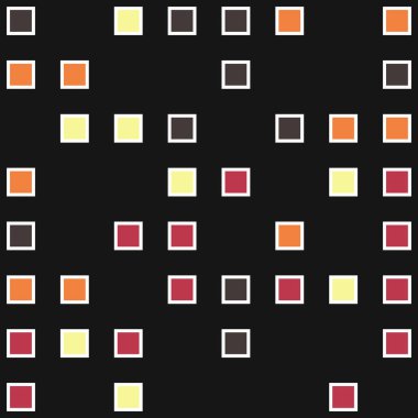 Ofset Quad üretken sanat arkaplan çizimi