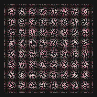 Ofset Quad üretken sanat arkaplan çizimi