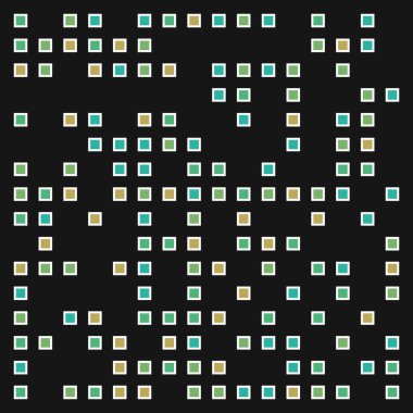 Ofset Quad üretken sanat arkaplan çizimi