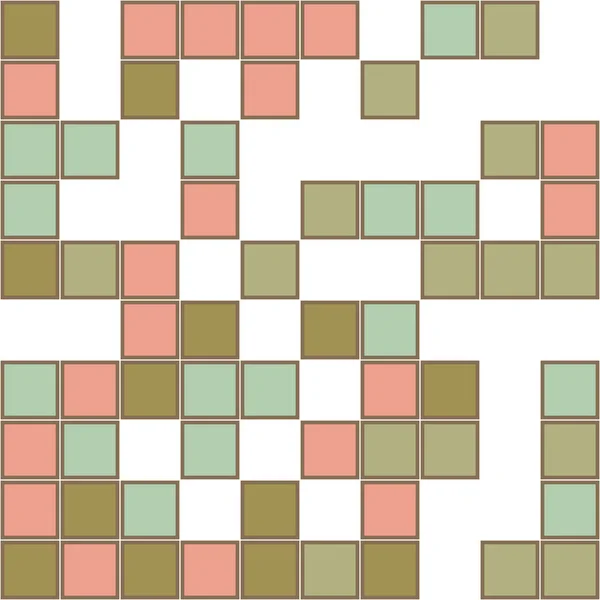 Geometrisch Generatief Patroon Vectorachtergrond Illustratie Van Kunst — Stockvector