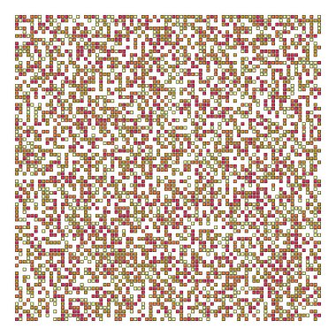 Ofset Quad üretken sanat arkaplan çizimi