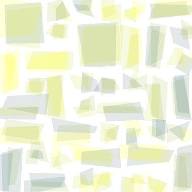 Soyut geometrik desen üretken hesaplama sanatı illüstrasyonu, fayans renk parçalarının taklidi