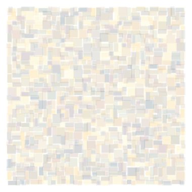 Soyut geometrik desen üretken hesaplama sanatı illüstrasyonu, fayans renk parçalarının taklidi