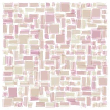 Soyut geometrik desen üretken hesaplama sanatı illüstrasyonu, fayans renk parçalarının taklidi