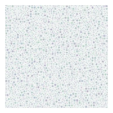 Soyut geometrik desen üretken hesaplama sanatı illüstrasyonu, fayans renk parçalarının taklidi