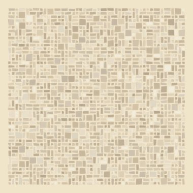 Soyut geometrik desen üretken hesaplama sanatı illüstrasyonu, fayans renk parçalarının taklidi