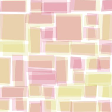 Soyut geometrik desen üretken hesaplama sanatı illüstrasyonu, fayans renk parçalarının taklidi