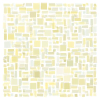 Soyut geometrik desen üretken hesaplama sanatı illüstrasyonu, fayans renk parçalarının taklidi