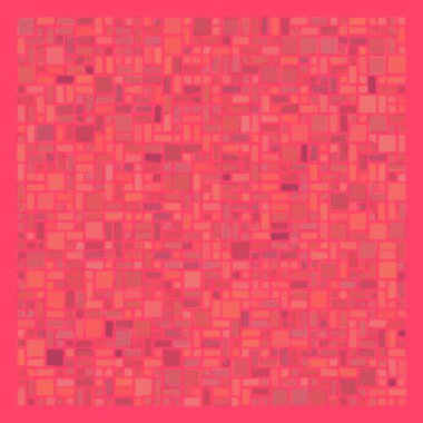 Soyut geometrik desen üretken hesaplama sanatı illüstrasyonu, fayans renk parçalarının taklidi