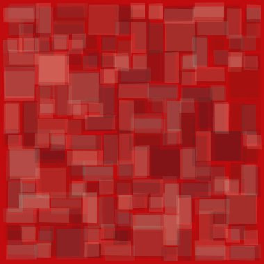 Soyut geometrik desen üretken hesaplama sanatı illüstrasyonu, fayans renk parçalarının taklidi