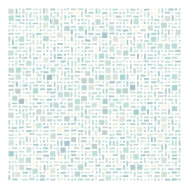 Soyut geometrik desen üretken hesaplama sanatı illüstrasyonu, fayans renk parçalarının taklidi