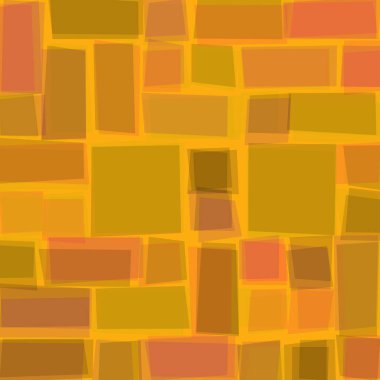 Soyut geometrik desen üretken hesaplama sanatı illüstrasyonu, fayans renk parçalarının taklidi