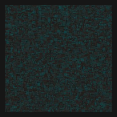 Soyut geometrik desen üretken hesaplama sanatı illüstrasyonu, fayans renk parçalarının taklidi