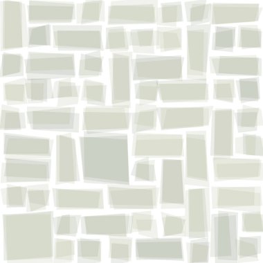 Soyut geometrik desen üretken hesaplama sanatı illüstrasyonu, fayans renk parçalarının taklidi