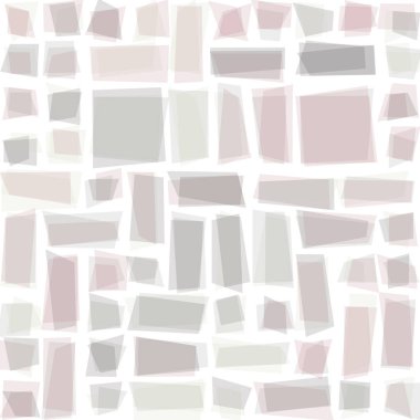 Soyut geometrik desen üretken hesaplama sanatı illüstrasyonu, fayans renk parçalarının taklidi