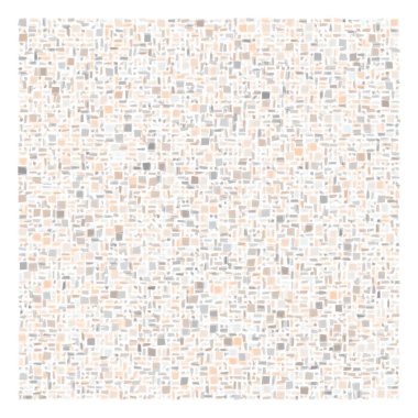 Soyut geometrik desen üretken hesaplama sanatı illüstrasyonu, fayans renk parçalarının taklidi