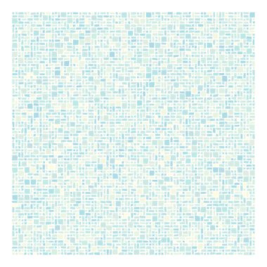 Soyut geometrik desen üretken hesaplama sanatı illüstrasyonu, fayans renk parçalarının taklidi