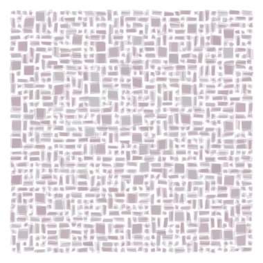 Soyut geometrik desen üretken hesaplama sanatı illüstrasyonu, fayans renk parçalarının taklidi